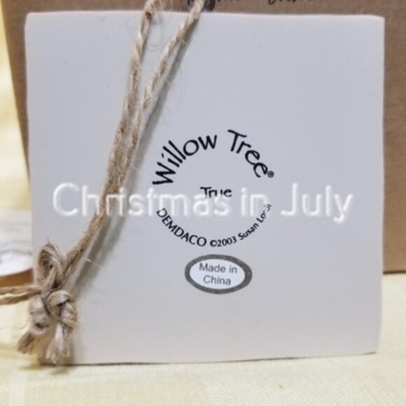 Willow Tree Susan Lordi True Ornament Puppy Dog Friend #26136 with box - Picture 3 of 3